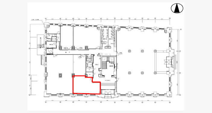 O/神戸メリケンビル/1F18.77T_平面図/20250926