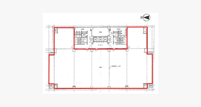O/大阪四ツ橋新町ビル/5F228.00T_平面図/20251001