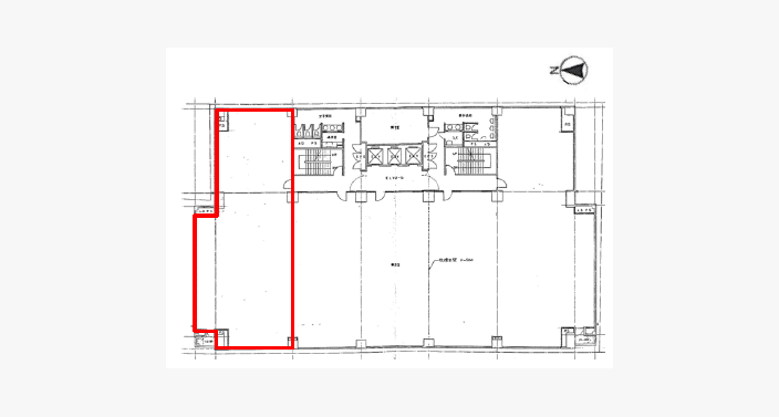 O/大阪四ツ橋新町ビル/4F63.98T_平面図/20251001