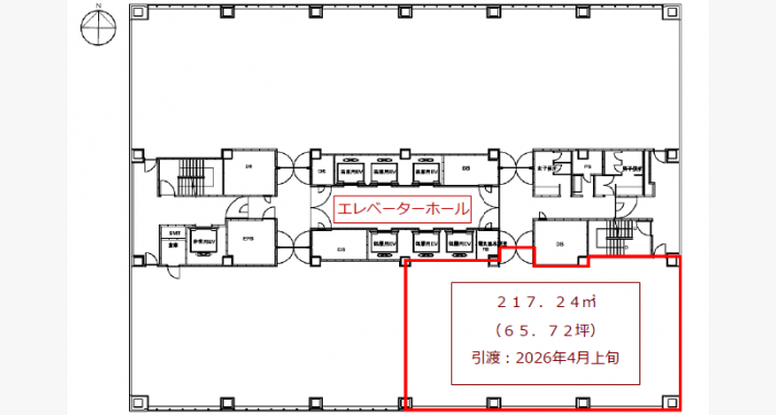 O/肥後橋センタービル/6F65.72T_平面図/20251009