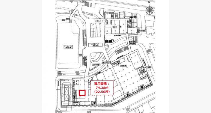 O/フェスタ立花南館/2F22.50T_平面図/20251205