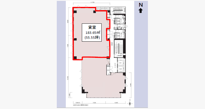 O/新伏見町ビル/2F55.55T_平面図/20260327