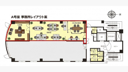 O/VORT御堂筋本町Ⅱ/5FA_レイアウト案/20260430
